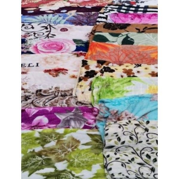 Плед "Цукерка" 0122 -2м -(двушка) мікрофібра-травка -мікс -(без вибору кольору)