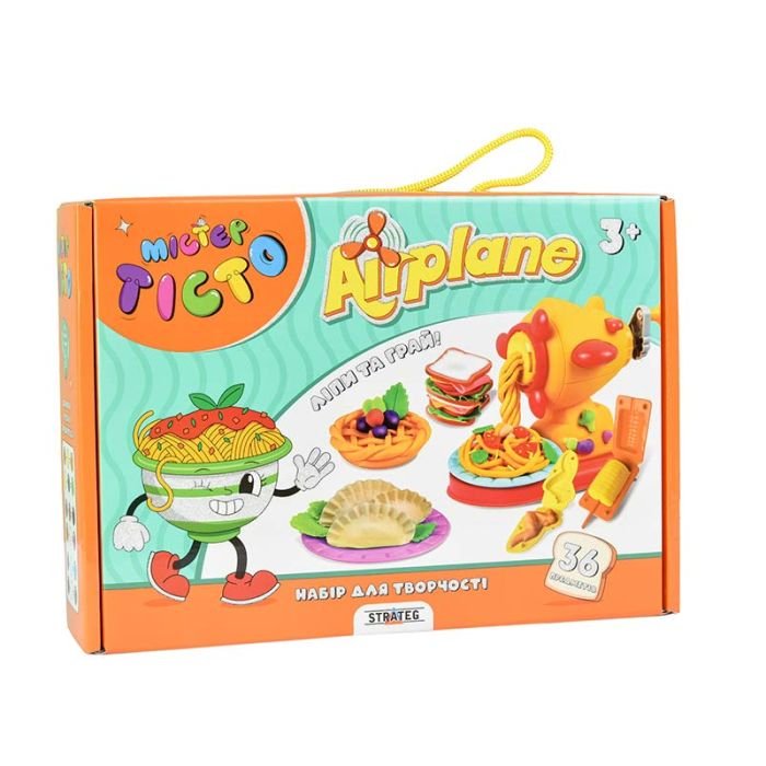 Великий набір для творчості "Містер тісто Airplane"  (41019)