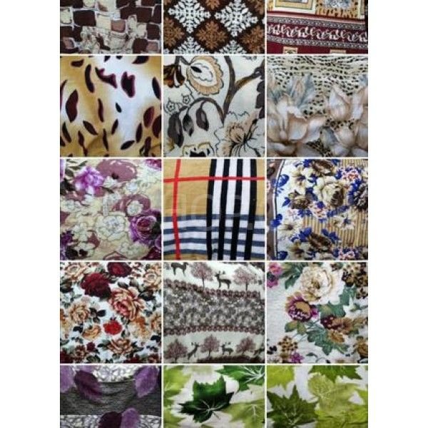 Плед "Цукерка" 0122 -2м -(двушка) мікрофібра-травка -мікс -(без вибору кольору)