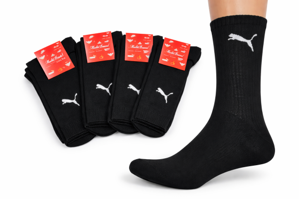 Шкарпетки "Спорт" Гр-737 стрейч чоловічі /Тенніс, р. 40-45 -(чорні -Тенніс чол.)