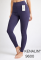 Лосини "KENALIN" 9600 з еластичної тканини дайвінг, верх на широкому поясі, р. l/xl-(44-46), 2xl/3xl-(46-48) -(Сіро-лавандові)