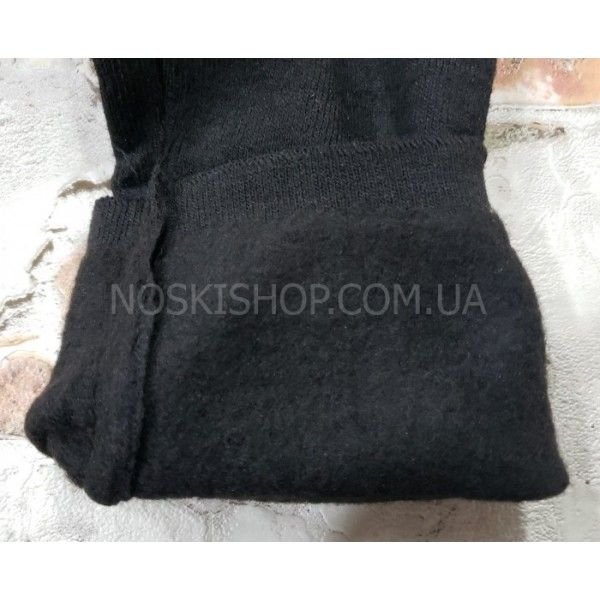 Лосини "Алія" 6615 в'язані з начосом, р. L/7XL-(56-62) -(чорні)