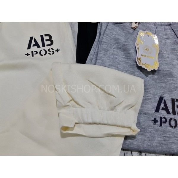 Прогулянкові штани "BLACK CYCLONE" DT-502 трикотажні з кишенями з боків +низ на комбінованому манжеті, р. 2xl/3xl-(46-48), 4хl/5xl-(48-50), 5xl/6xl-(50-52)