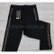 Лосини брючні "KENALIN" 9704 зі щільного стрейча +з боків шкіряні рельєфні лампаси з декором +спереду кишені, р. S/м-(42-44) -(чорні)