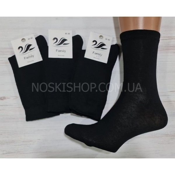 Шкарпетки Житомир "Limerence" 160 стрейч чоловічі, р. 41-45 -(чорні -класика /високі -стрейч) -уп. 12 шт 