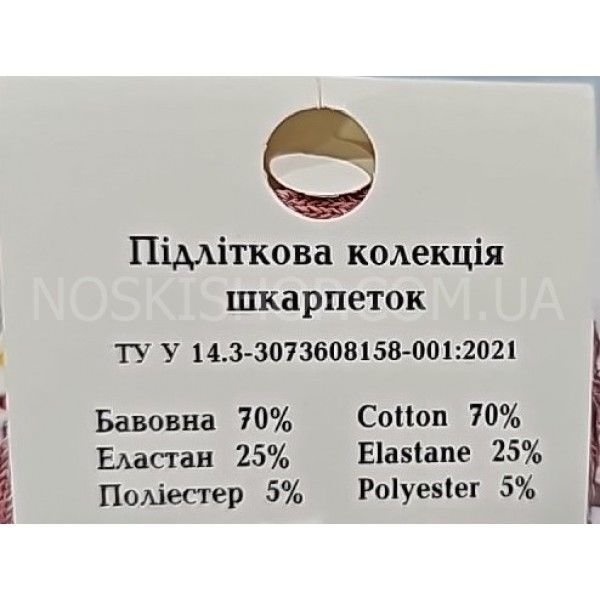 Шкарпетки Житомир "LIMERENCE" 00-11 сітка дитячі на розмір за довжиною стопи: р. 22-24 см -асорті -(дівчинка -сіточка кольорові +обідок на гумці) -уп . 12 шт