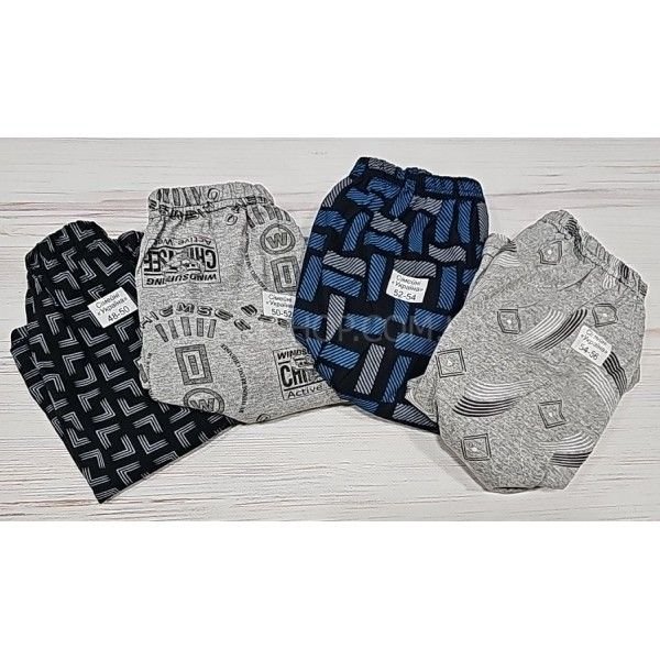 Сімейні труси чоловічі "Сімейні Україна/ LITE" 0855 бавовна р. 48-50, 50-52, 52-54, 54-56 -(уп. 12 шт -випадкове асорті забарвлень)