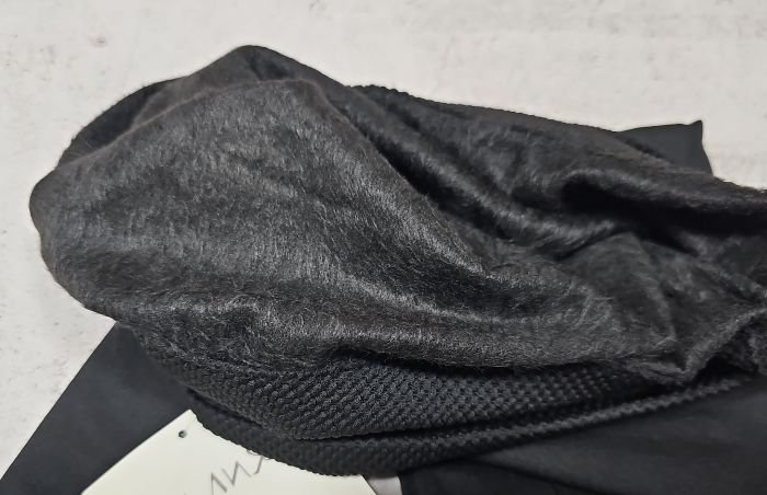 Лосини "Алія" V-07-1 термо безшовні на тонкому хутрі + широкий пояс, р. ХL/4XL-(48-54) -(чорні -В07-1)