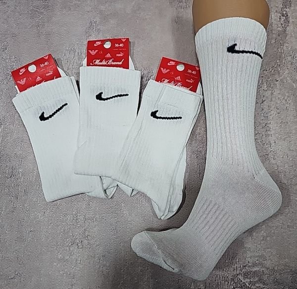 Шкарпетки "Спорт" Гр-739 стрейч універсальні /Теніс, р. 36-40 -(білі -Теніс універс.)