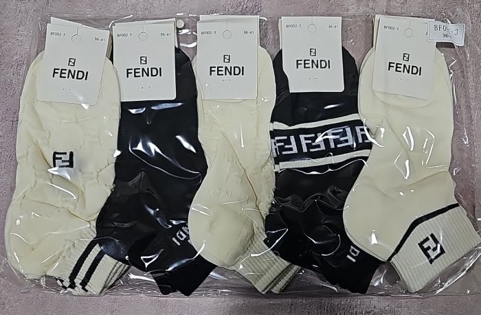 Шкарпетки "Корона /FEN..I" ВF002-3 стрейч /cotton жіночі, р. 36-41 -асорті -(чорно-молочний мікс / укорочені з широкою гумкою +мікс FEN..I) -уп. 10 шт