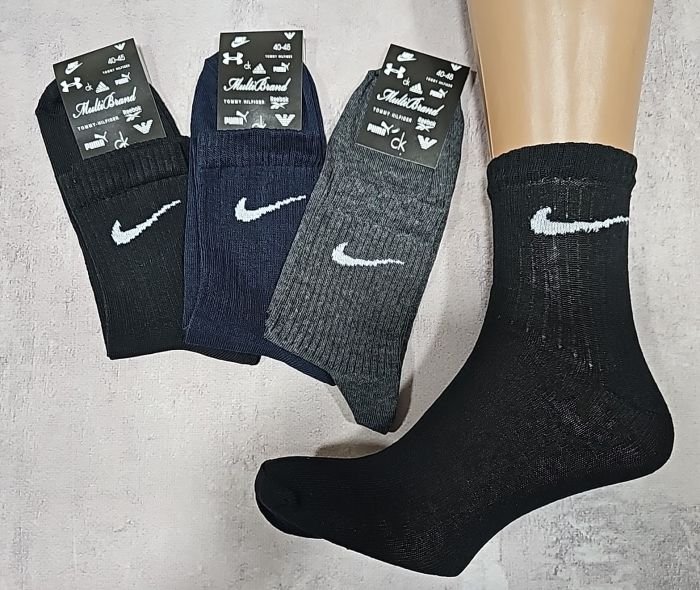 Шкарпетки "Спорт" Гр-748 стрейч чоловічі, р. 40-45 -асорті