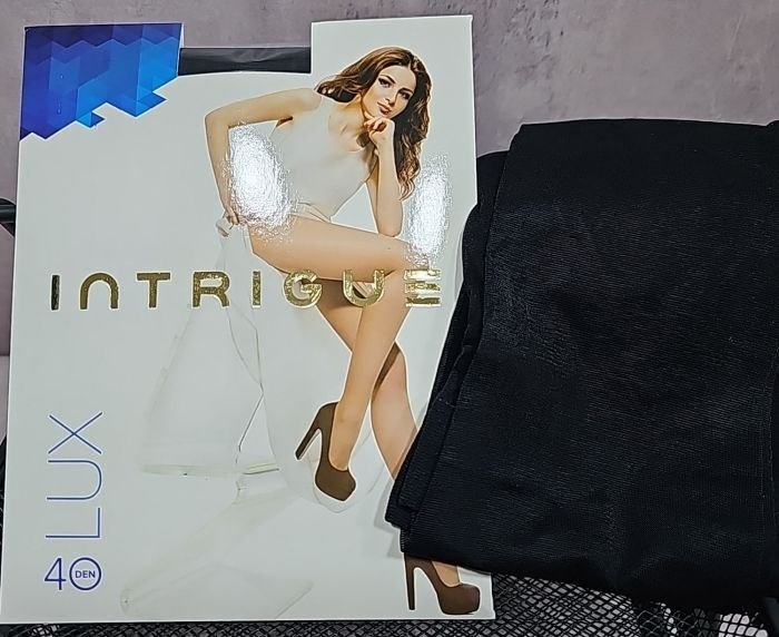 Колготки капронові Fantasy "Intrigue Lux" 40 ден /без шортиків, р. 2, 3, 4, 5, 6 -(чорні)