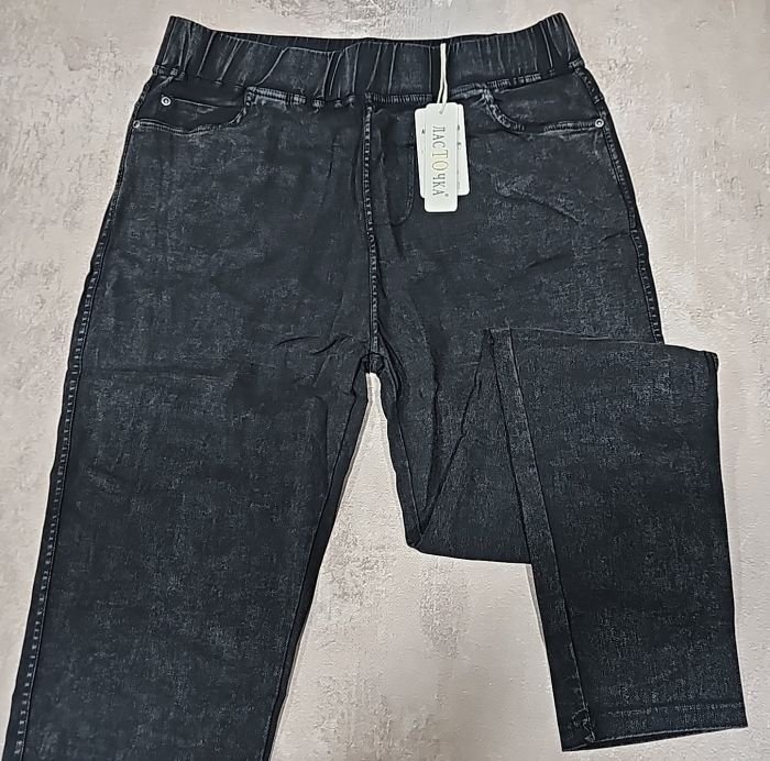 Джеггінси "ЛАСТОЧКА" 4033-5 джинси стрейч +спереду та ззаду кишені, р. 6XL-(52-54), 7XL-(54-56), 8XL-(56-58) -уп. 1 шт