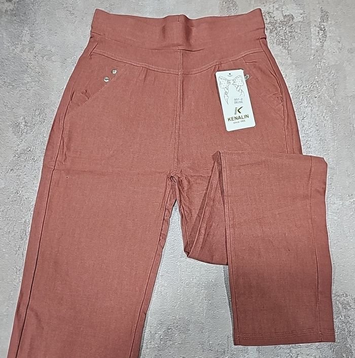 Джегінси брючні "Kenalin" 507-2 стрейч-cotton, спереду і ззаду кишені, р. 4XL/5XL-(52-54), 5XL/6XL-(54-56)