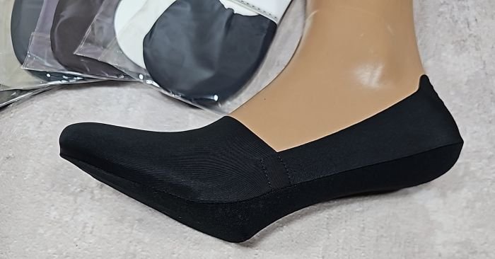 Шкарпетки-сліди "Корна" WB-0503-2 чоловічі з лазерної мікрофібри та бавовняної підошвою +з силіконом на п'яті, р. 41-46 -асорті -(однотонні /гладкі -чол.) -уп. 12 шт