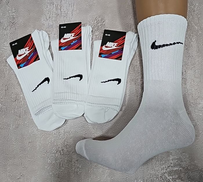 Шкарпетки "Спорт" ТГ-110-61 стрейч чоловічі /Теніс, р. 40-45 -(білі -Теніс чол.) -уп. 12 шт