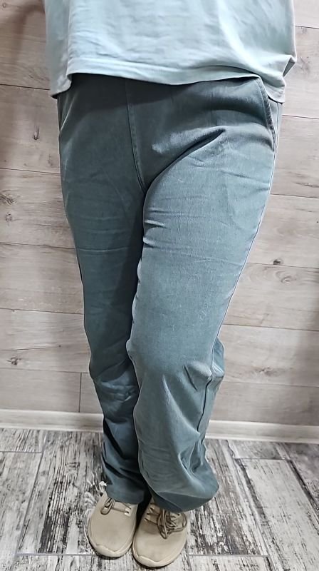 Джегінси "KENALIN" 561-6 стрейч-котон, пояс на резинці +низ на кулісці +спереду та ззаду кишені, р. 4XL-(48-50),5XL-(50-52), 6XL-(52-54), 7XL-(54-56)