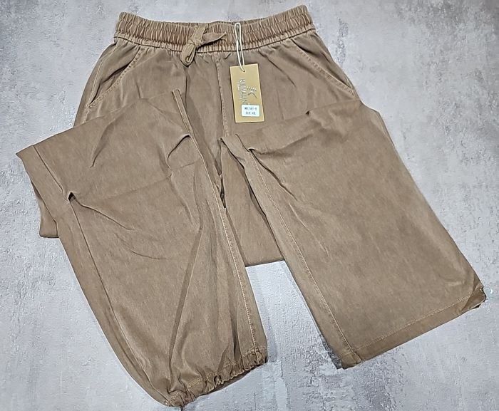 Джегінси "KENALIN" 561-6 стрейч-котон, пояс на резинці +низ на кулісці +спереду та ззаду кишені, р. 4XL-(48-50),5XL-(50-52), 6XL-(52-54), 7XL-(54-56)