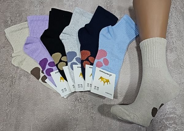 Шкарпетки Житомир "LIMERENCE" 422-11 стрейч жіночі "Теніс середні", р. 36-40 -асорті -(середні-теніс /однотонні + на підошві велика лапка +широка гумка в рубчик -стрейч)