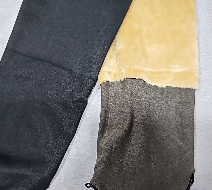 Колготки "Ластівка" А760-3 -(54-60) на хутрі до стопи з імітацією капронових, щільність 3000D з ефектом голих ніжок, позаду 2 шви -(чорні) -уп. 1 шт