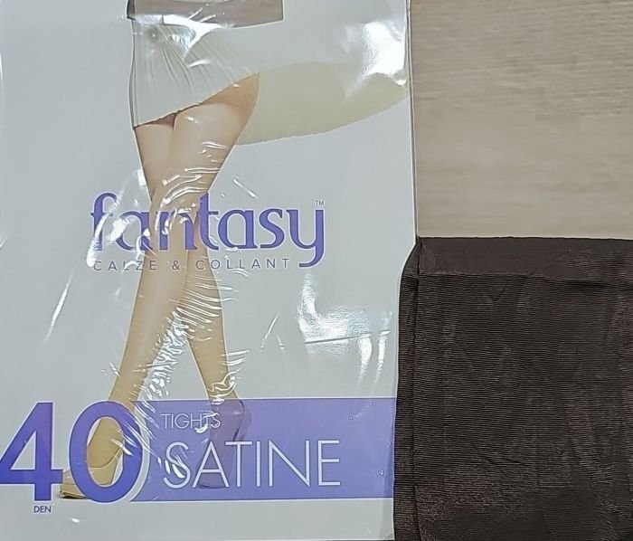 Колготки капронові fantasy "SATINE" 40 ден з шортиками, р. 2, 3, 4, 5 -(мокко)