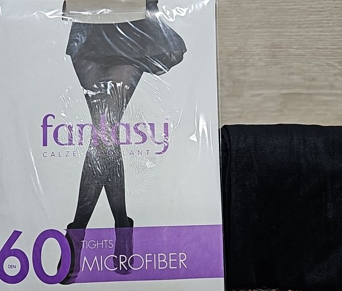 Колготки капронові Fantasy "MICROFIBRA" 60 ден, р. 2, 3 -(чорні)