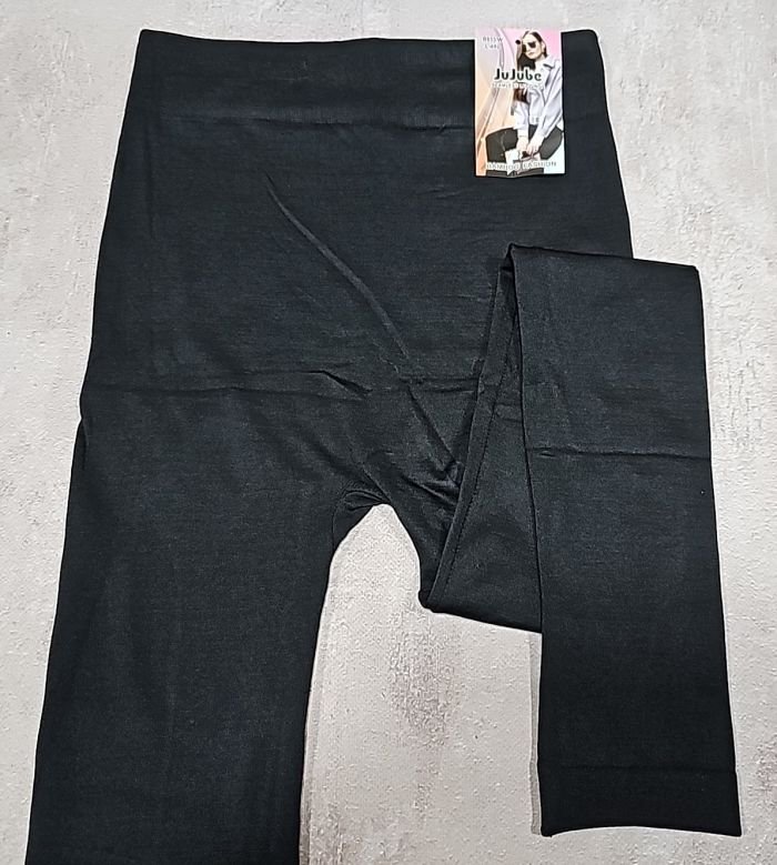Лосини "JUJUBE" 833 безшовні на тонкому хутрі,  р. L/4XL-(44-48) -(чорні)