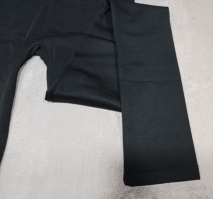 Лосини "Алия" V-12 термо безшовні на тонкому хутрі, р. S/4XL-(42-46) -(чорні -В12)