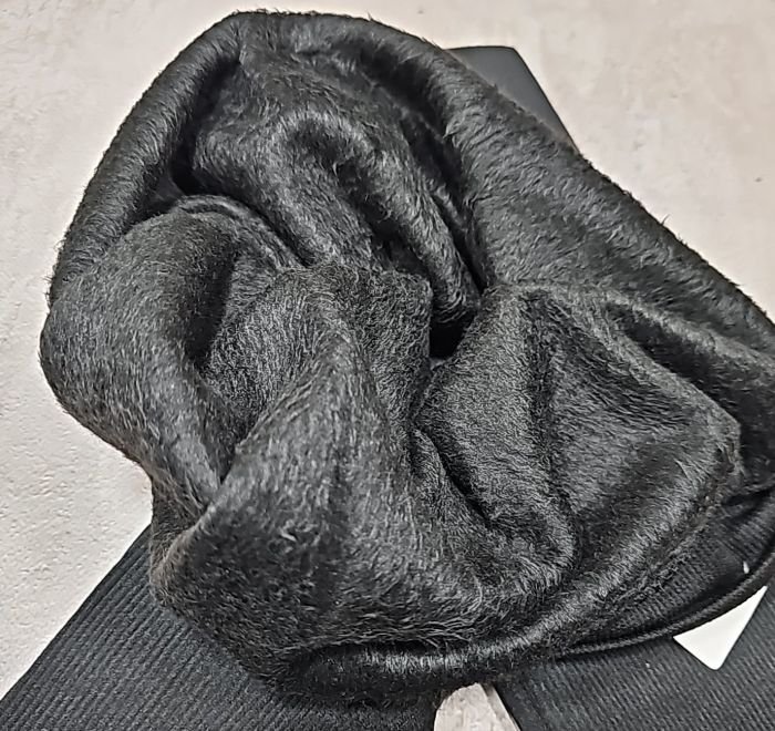 Лосини "Король" С-05-1 безшовні в рубчик на короткому хутрі, р. L/7xl-(42-48) -(чорні-рубчик)