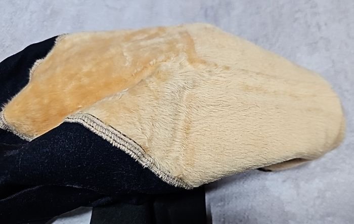 Колготки "Kataya" 6892-2 на хутрі до стопи з імітацією капронових, щільність 8800D з ефектом голих ніжок +зверху підтримуючі трусики з ефектом push-up, р. III-V -(44-48) -уп. 1 шт