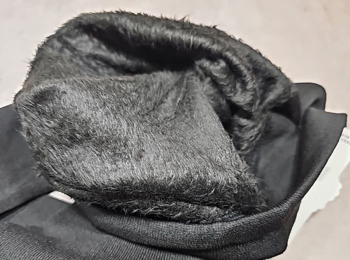 Лосини "JUJUBE" 839 безшовні на тонкому хутрі + верблюжа вовна, р. Хl/4xl-(46-48) -(чорні)