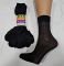 Шкарпетки капронові "Ластівка" С-233 з гальмами -(чорні +силіконові крапки-гальма на стопі) -уп. 10 пар