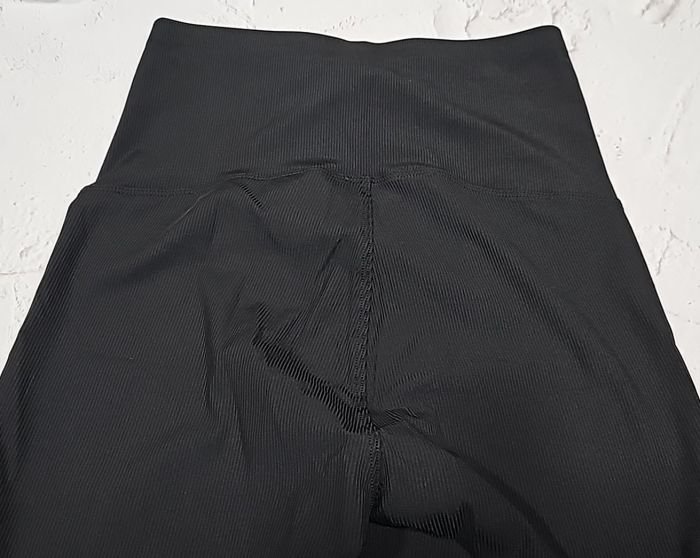 Лосини "Kenalin" №:D3 демі з еластичної тканини у дрібний рубчик +зверху коригуючий корсет на блискавці та в середині з підкладкою з додатковими гачками, р. L/XL-(46-48), 2XL/3XL-(48-50) -(чорні /Д3)