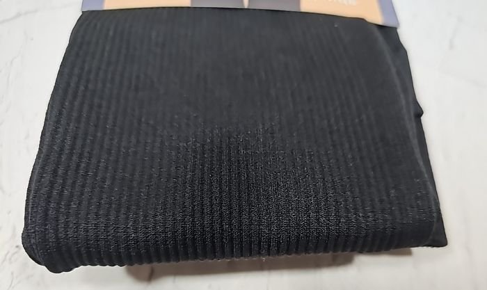 Лосини "Ластівка" 3110-1 /(325) безшовні еластичні в рубчик з ефектом пуш-ап (Push-up) та з підтримкою сідниць, р. S/M-(44-48) -(чорні)