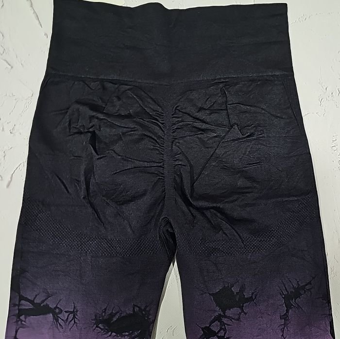 Лосини "Король" 7115 безшовні мармурові в стилі тай дай градієнт +з ефектом пуш-ап (Push-up) , р. M-4XL -(44-50) -(БЕЗ ВИБОРУ КОЛЬОРУ!!!)