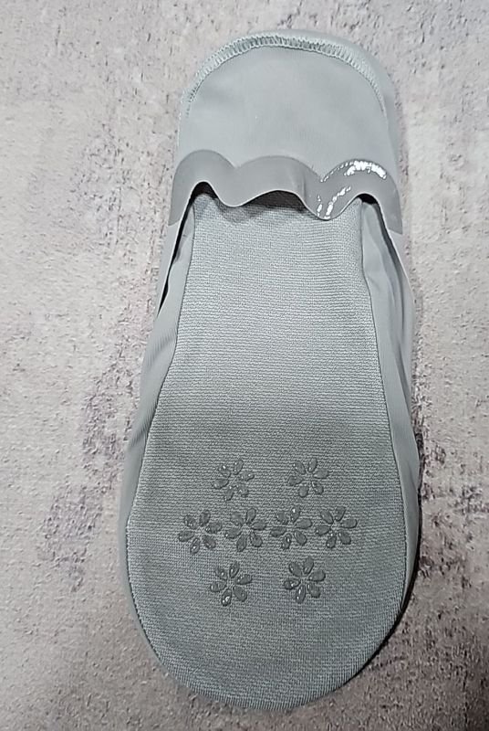 Шкарпетки-сліди "Корона" WB-0509-1 жіночі "човники" з лазерної мікрофібри та бавовняною стопою з гальмами +з силіконом на п'яті, р. 36-41 -асорті -(однотонні /гладкі підслідники) -уп. 10 шт