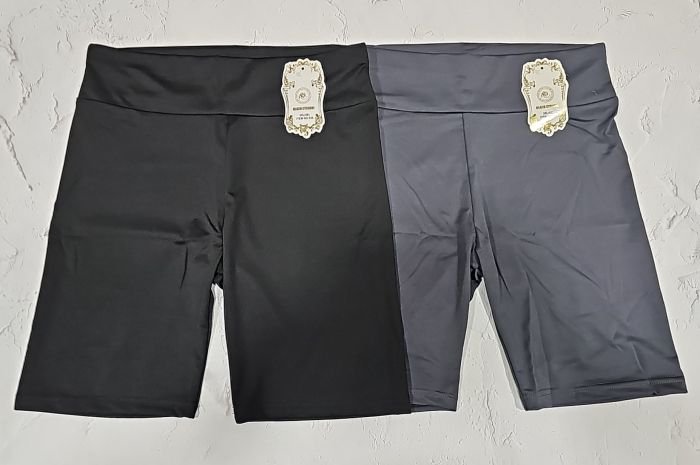 Треки/велосипедки "BLACK CYCLONE" 056 з еластичного трикотажу, р. Хl/2xl-(48-50), 3хl/4xl-(50-52) -(сірі, чорні)