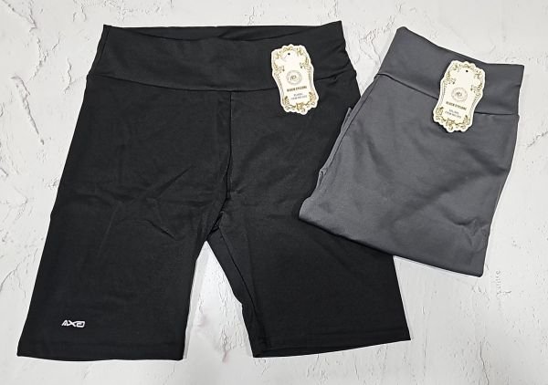 Треки/велосипедки "BLACK CYCLONE" 052 з еластичного трикотажу, р. Хl/2xl-(48-50), 3хl/4xl-(50-52) -(сірі, чорні)