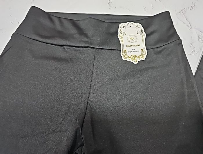 Треки/велосипедки "BLACK CYCLONE" 059 з еластичного трикотажу, р. S/m-(44-46), L/xl-(46-48) -(чорні)