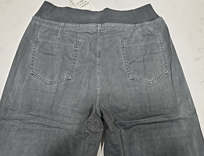 Джинси "Ласточка" 4089-11 стрейч-коттон +спереду та ззаду кишені, пояс на резинці, р. 3XL/4XL-(46-50) -уп. 1 шт