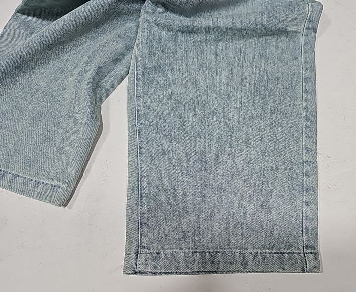 Джинси "Kenalin" 9545-1 із щільного джинс-котону, спереду та ззаду кишені, пояс на гумці, р. XL/2XL-(44-46), 2XL/3XL-(46-48), 3XL/4XL-(48-50), 4XL/5XL-(50-52) -(уп. 1 шт)