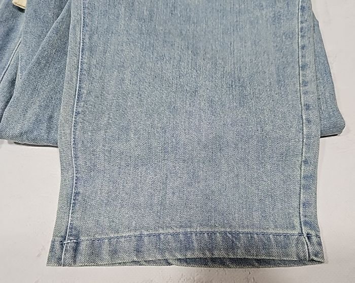 Джинси "Kenalin" 9546-3 із щільного джинс-котону, спереду та ззаду кишені, пояс на гумці, р. 4XL/5XL-(48-50), 5XL/6XL-(50-52), 6XL/7XL-(52-54), 7XL/8XL-(54-56) -(Блакитний мікс -Без вибору відтінку!!!)