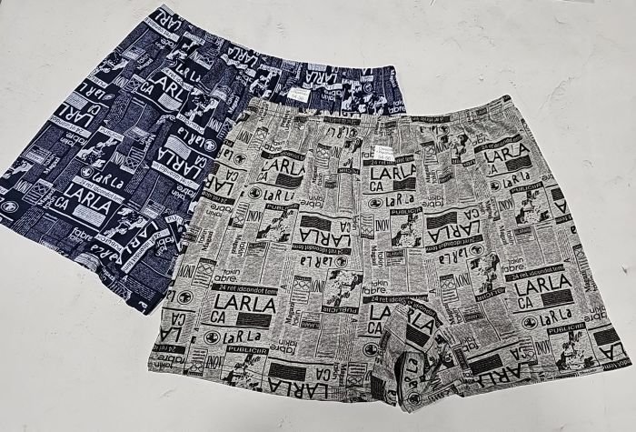 Сімейні труси чоловічі "Сімейні Газета /Норма" 0988 бавовна, р. 48-50, 50-52, 52-54, 54-56 -(випадкове асорті забарвлень) -уп. 12 шт