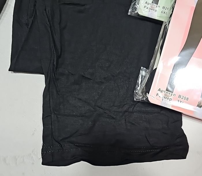 Лосини "Nicen" В-208 бавовняні /cotton супер батал, р. 3XL-(54-56), 4XL-(56-58) -(чорні)