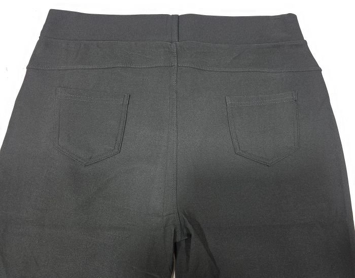 Лосини брючні "Ластівка" А-2092-4 спереду і ззаду кишені, р. 5XL-(52-54), 6XL-(54-56), 7XL-(56-58) -(Чорні)