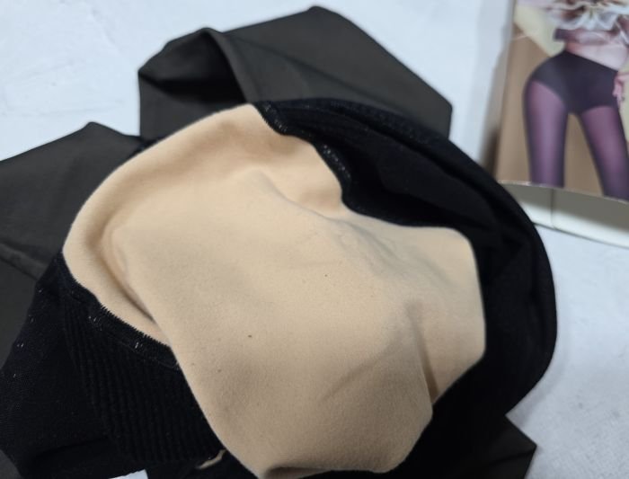 Колготки "Корона" KW-2016-2 -(48-54) з начосом з імітацією капронових та з ефектом голих ніжок +зверху підтримуючі трусики з ефектом push-up -уп. 1 шт