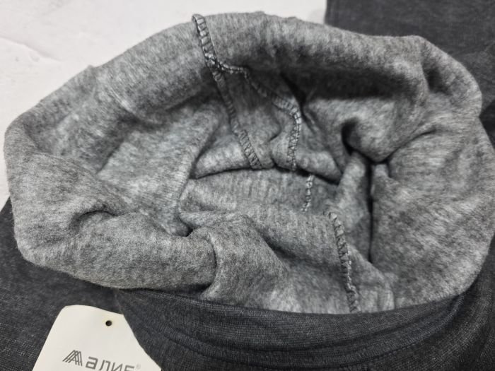 Лосини "Алия" 8071 в орнамент з начосом, р. L/7xl-(52-56) -(сірі +мікс візерунків -без вибору!!!)