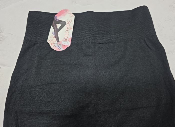 Лосини "Золото" 9030-1 безшовні з мікрофібри на тонкому хутрі +з боків лампаси зі страз, р. ХL/6XL (48-52) -(чорні)