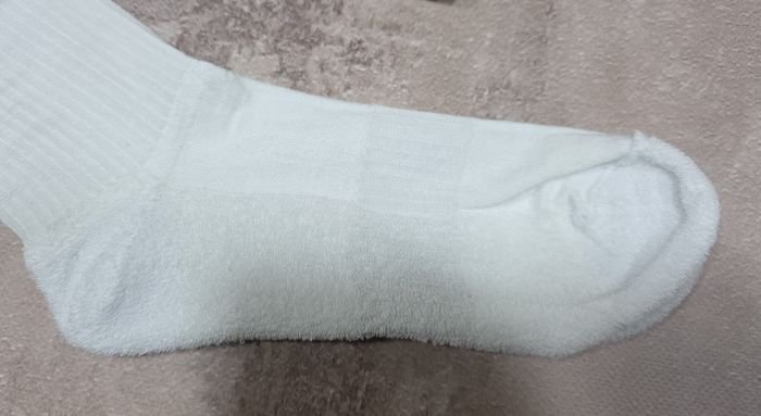 Шкарпетки "SPORT значок" 527-БЛ напівмахрові/ махрова підошва чоловічі, р. 42-45 -(Білий -теніс +з махровою стопою) -уп. 12 шт