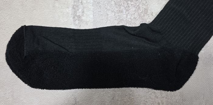 Шкарпетки "SPORT значок" 527-ЧР напівмахрові/ махрова підошва чоловічі, р. 42-45 -(Чорні -теніс +з махровою стопою) -уп. 12 шт